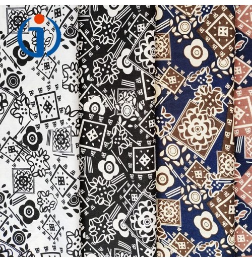 Fashion Design 110gsm Floral 100% Cotton Digital Printing Fabrics for Women Shirts Fashion Design 110gsm Floral 100% Cotton Digital Printing Fabrics for Women Shirts